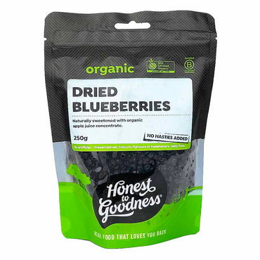 Honest to Goodness Dried Blueberries 250g